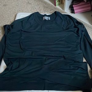 Athleta xs dark blue long sleeve like brand new
